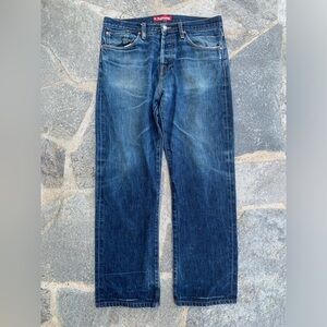 Supreme Japanese Selvedge Denim Straight Leg Jeans